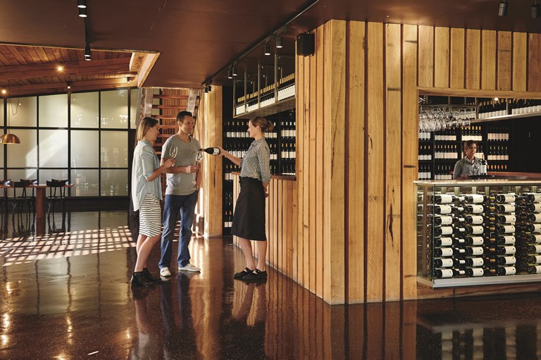  The elegantly designed and functional Vasse Felix cellar door 