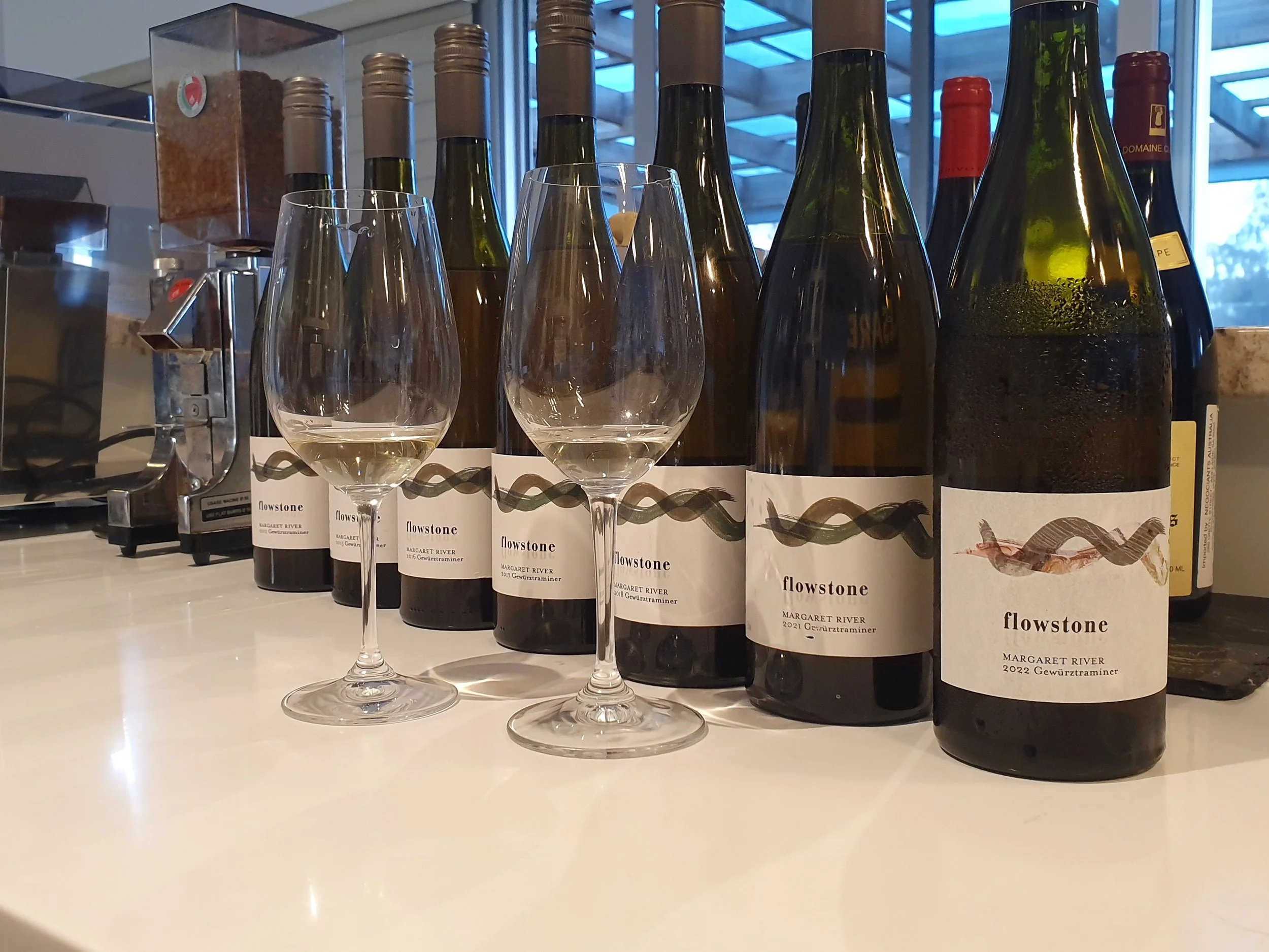    Flowstone Wines   is the creation of winemakers Stuart Pym and Janice McDonald, who craft small batches that reflect the spirit of Margaret River. 
