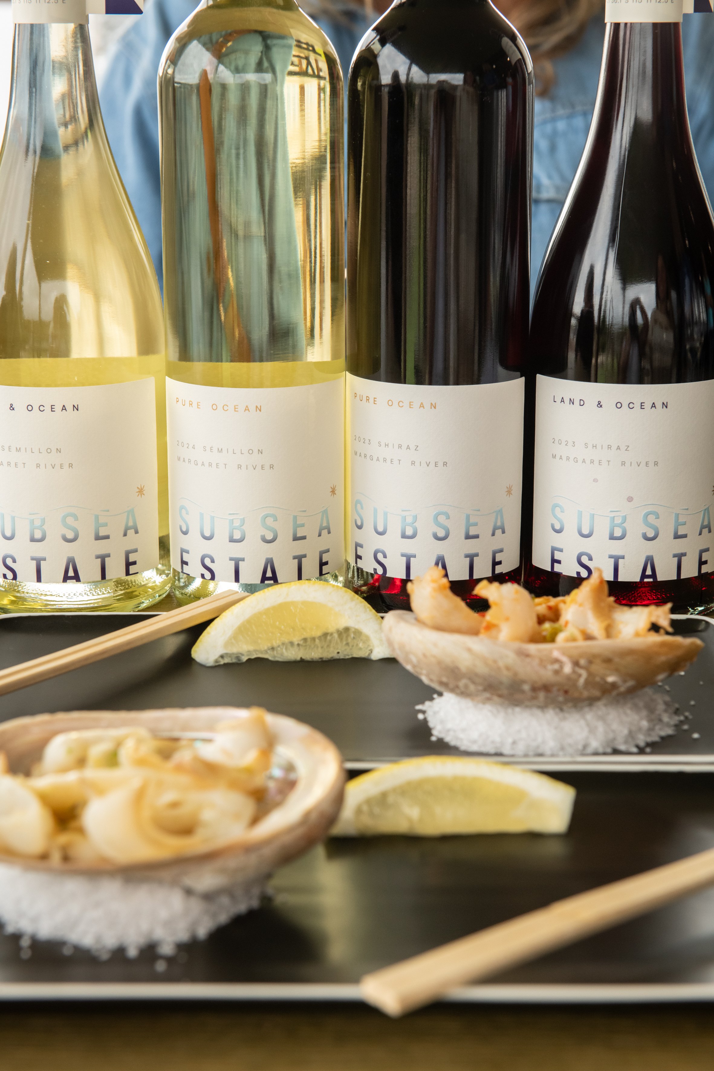  Enjoy a Subsea Estate cellar door experience, watching local fishing boats return with their catch and take in the stunning Flinders Bay views while exploring their wines, perfectly paired with fresh abalone from their world-first sustainable ranch.