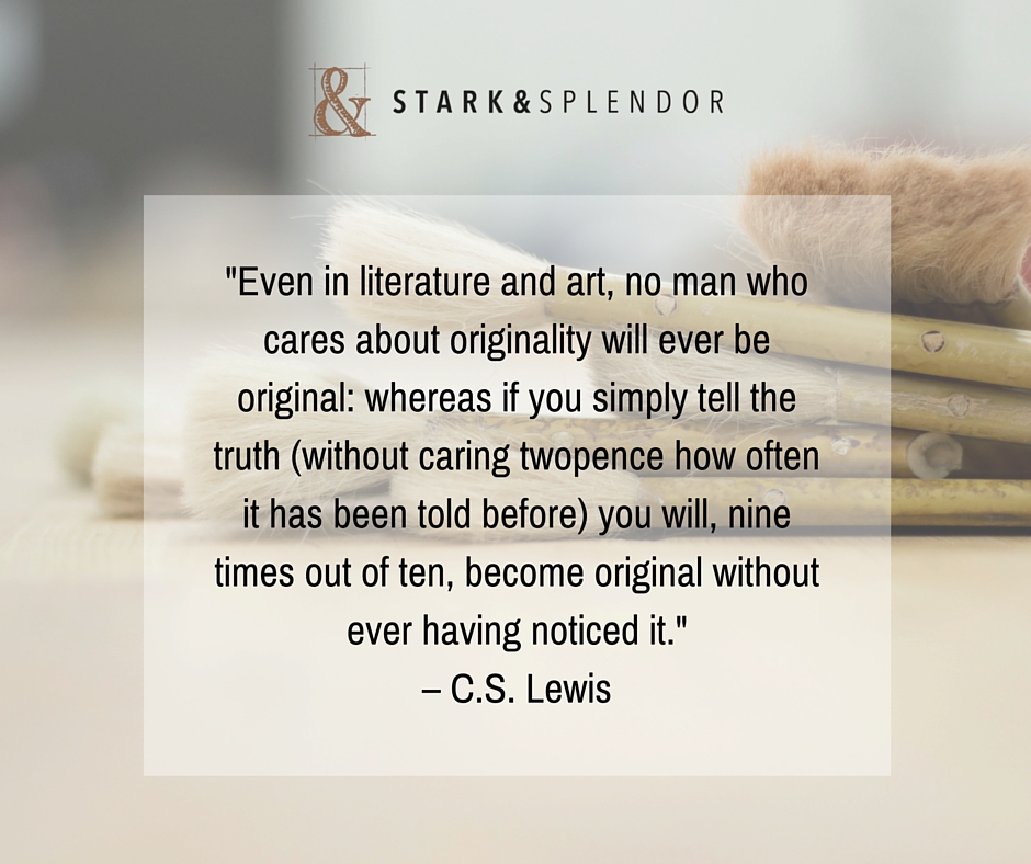 C.S. Lewis Originality Quote