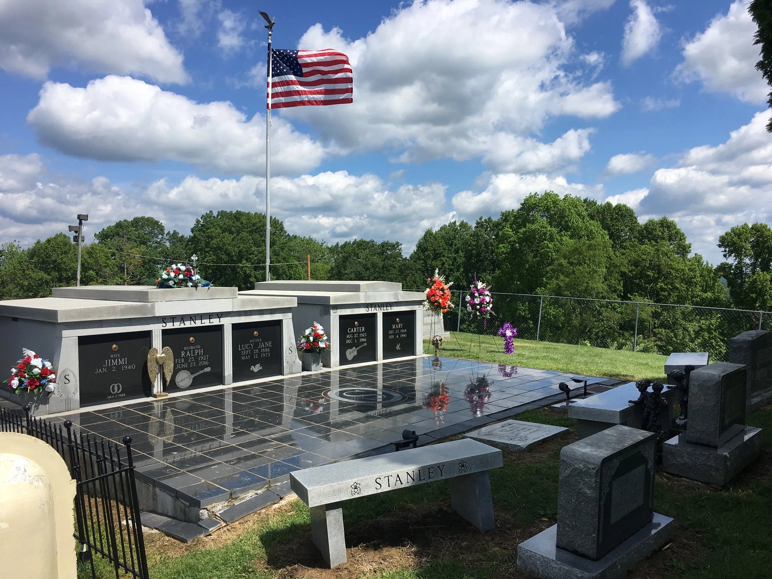 The Stanley family cemetery