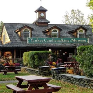 Yankee Candlemaking Museum in Deerfield, MA.