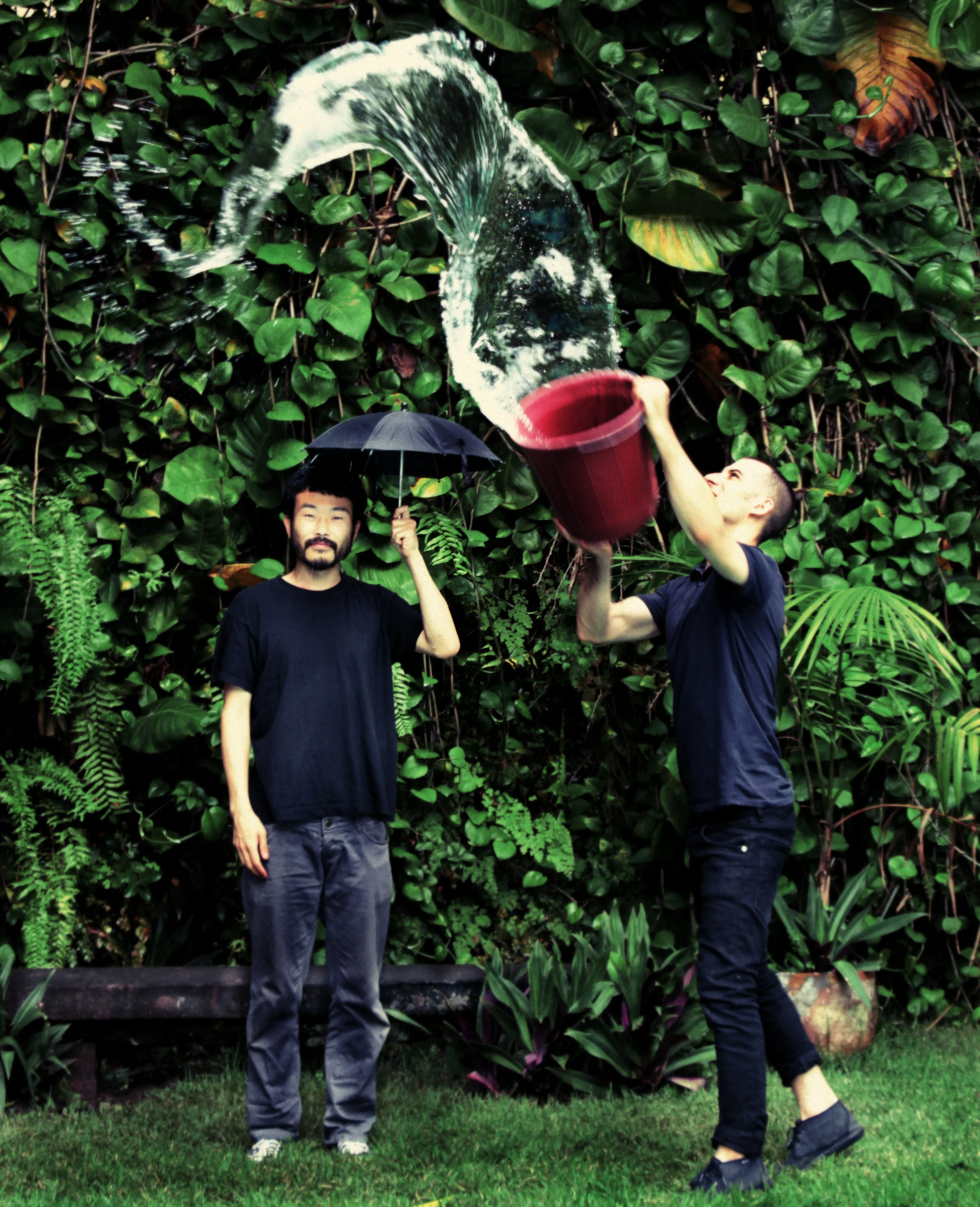 Lolo y Sosaku in Rio de Janeiro. Courtesy of Frank Kalero.