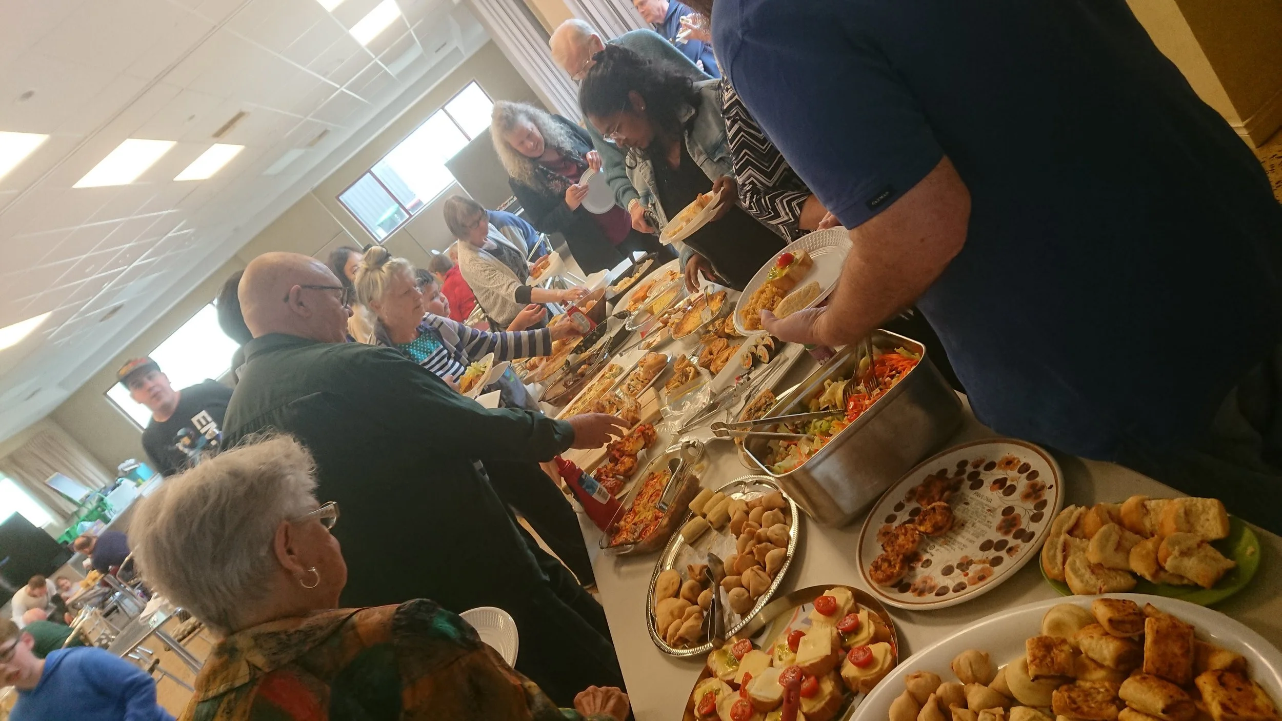 Church is a Banquet - by Laura Duke