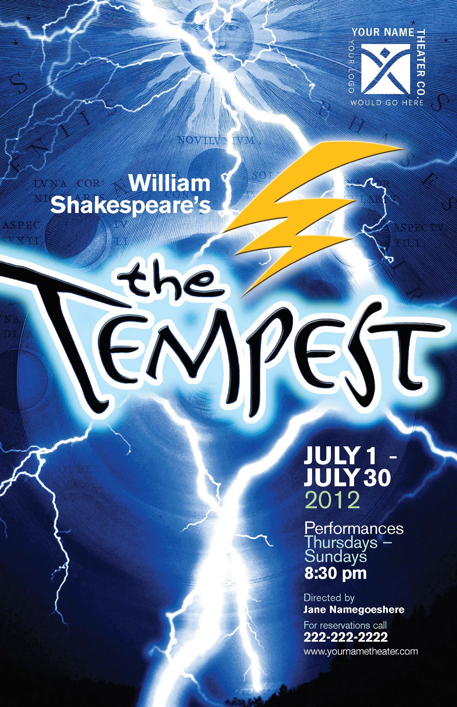 The Tempest by William Shakespeare, Drama Queen Graphics