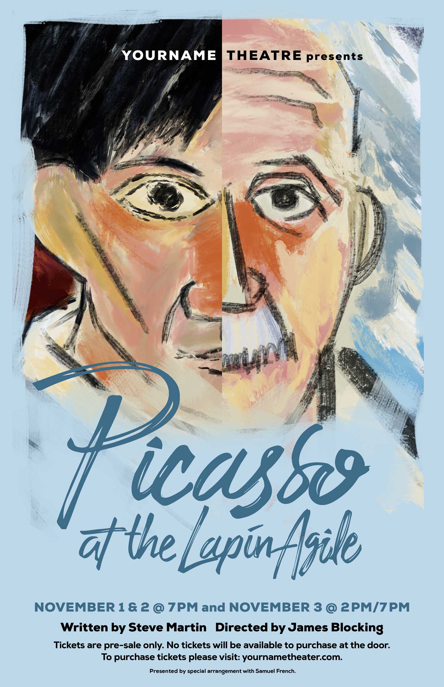 Drama-Queen-Graphics-Picasso at Lapin Agile-Theater Branding.jpg.jpg