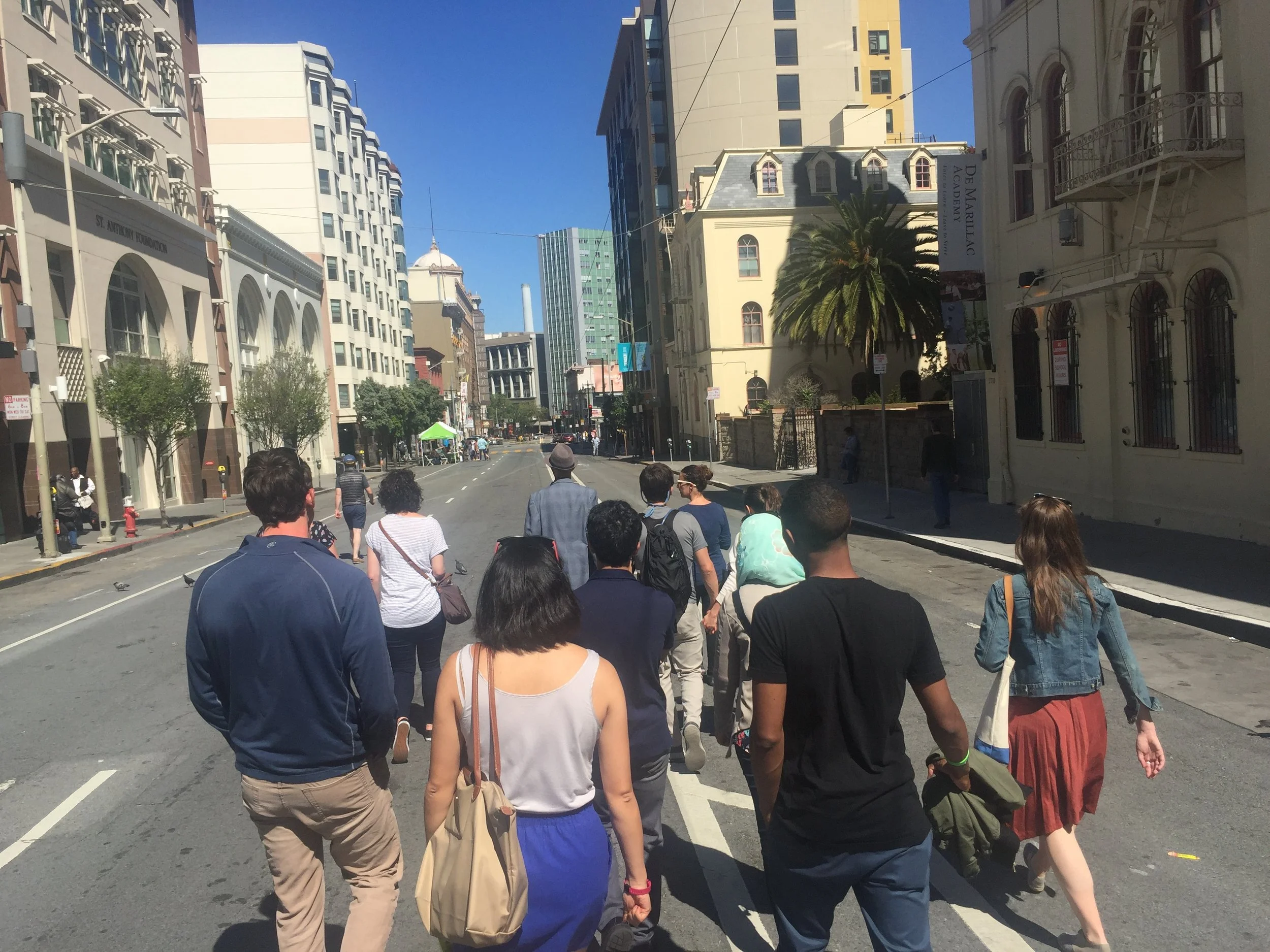 Harvard Alumni for Education Meets with Code Tenderloin