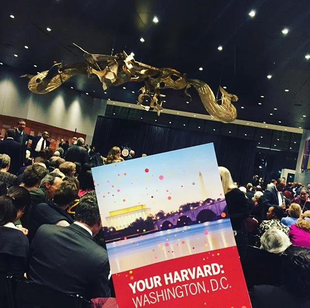 Excited to join @harvardalumni for Your @Harvard DC with President Faust! #WashingtonDC #Harvard #HarvardAlumni #HarvardAEd #MyHarvard