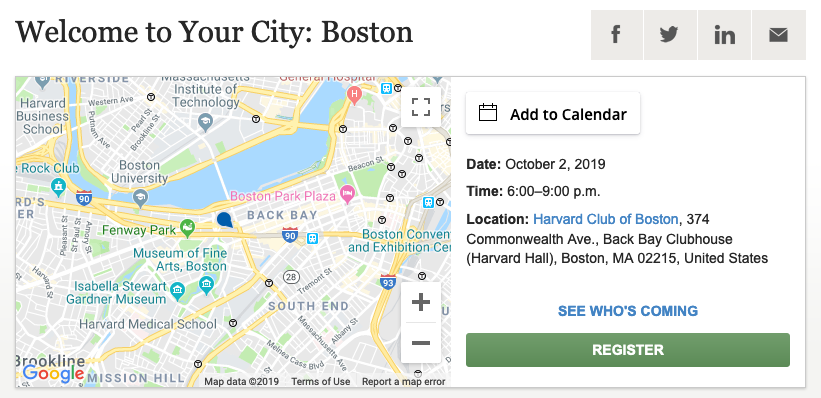 Welcome to Your City: Boston