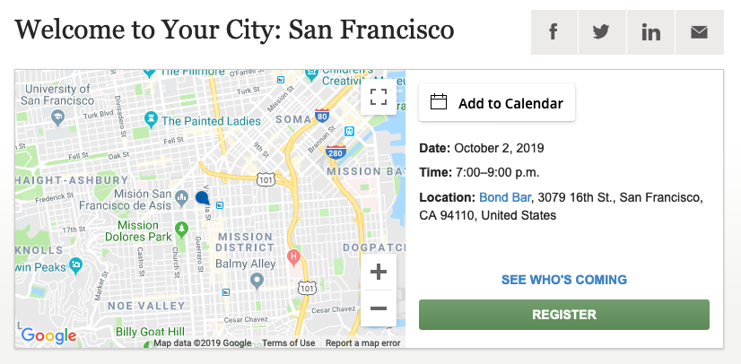 Welcome to Your City: San Francisco