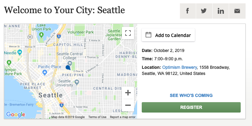 Welcome to Your City: Seattle