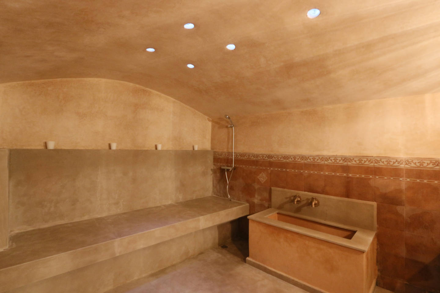 The traditional Moroccan hammam