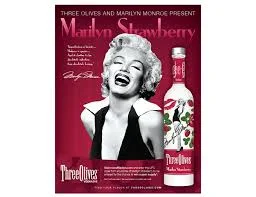 Marilyn Three Olives Vodka