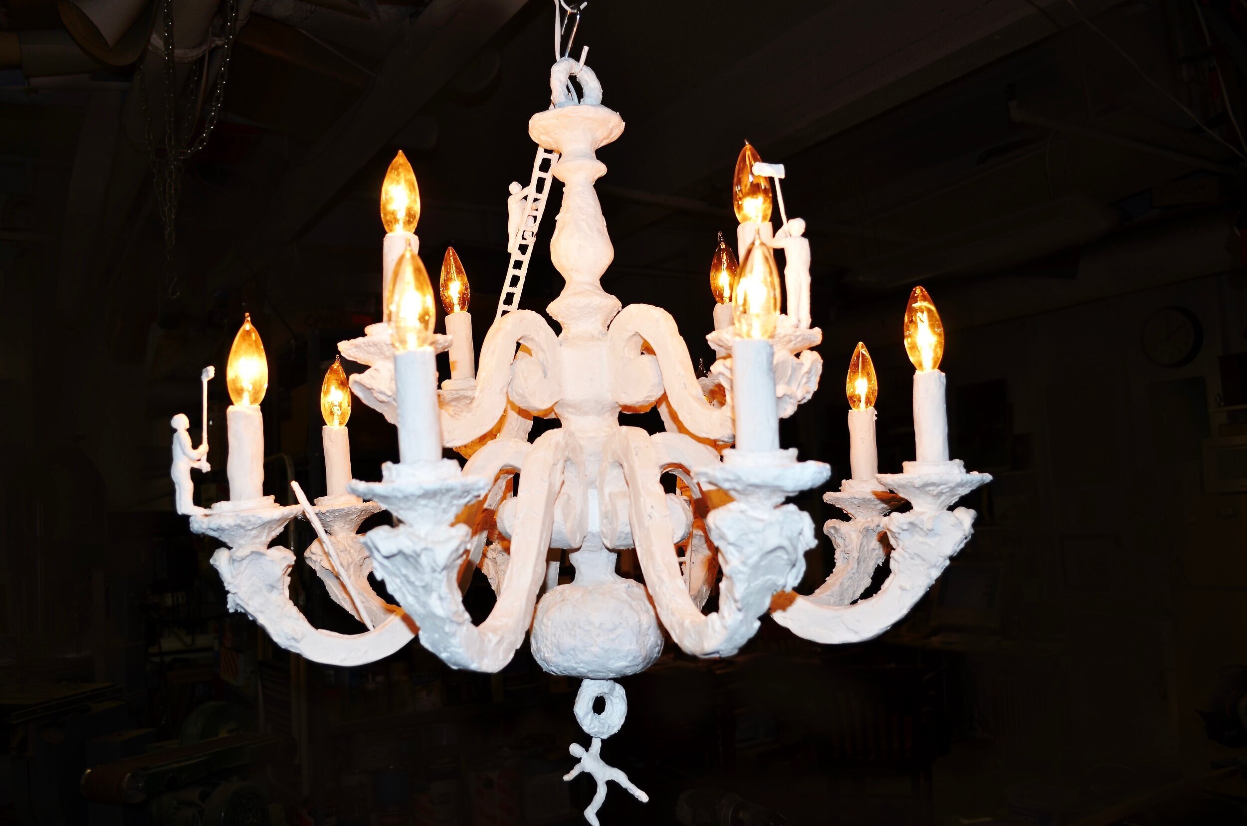Self-Cleaning Chandelier 