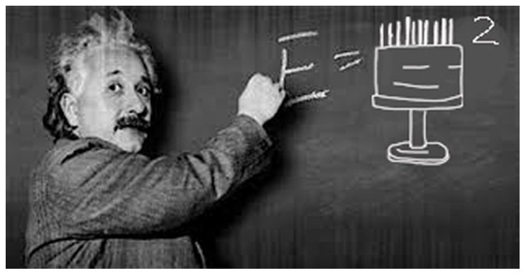 Einstein's Birthday Cake Theory