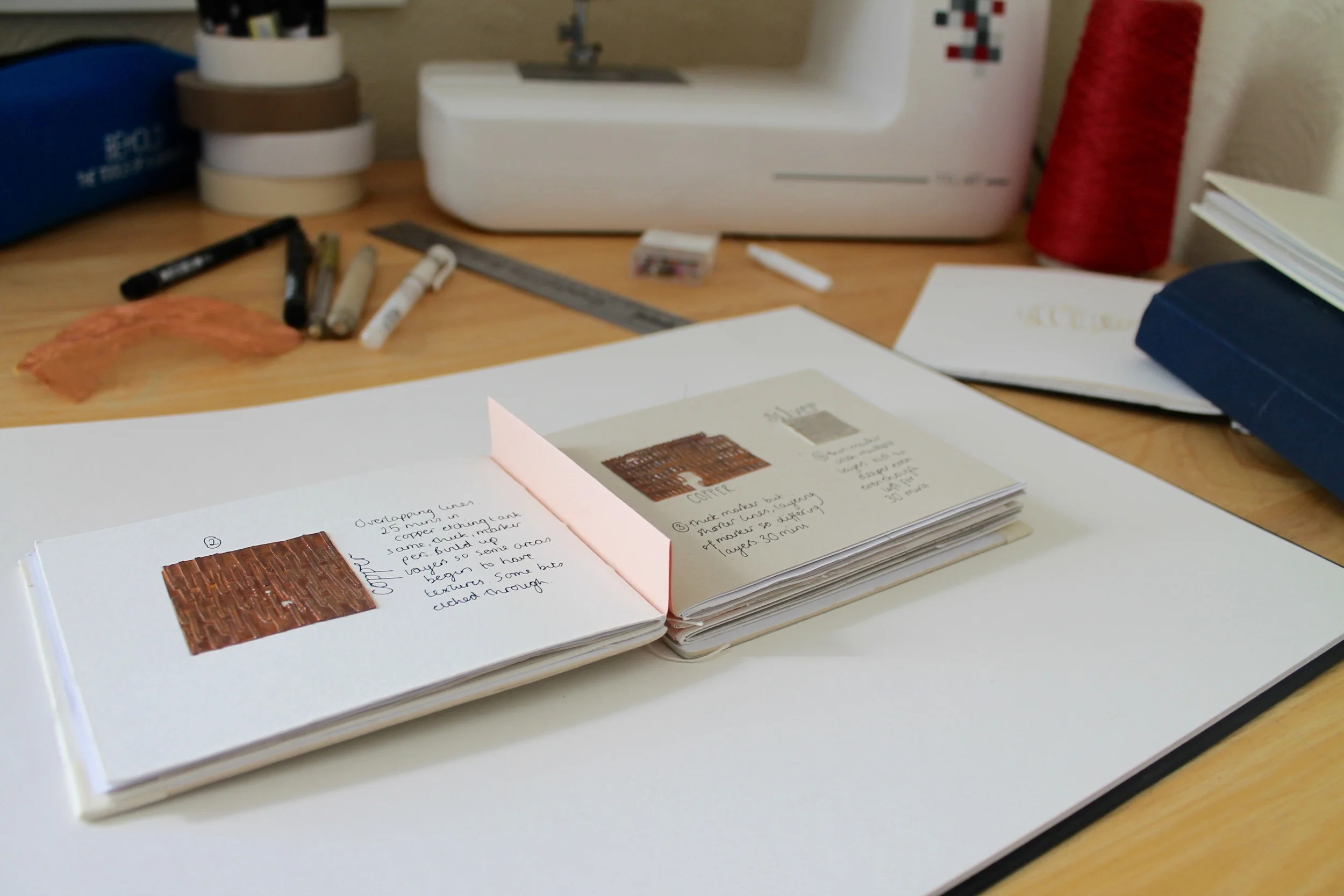 Copper Etching Samples