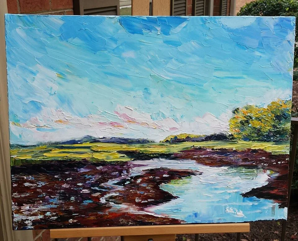 Morning on the Marsh 16 x 20