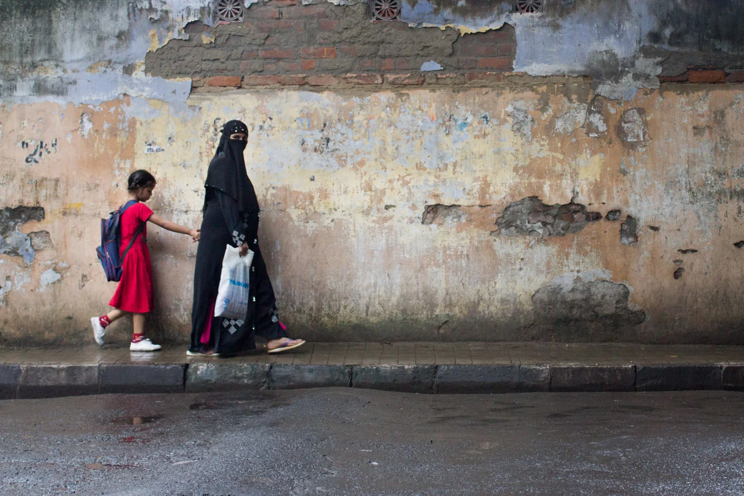 The school run, Kolkata style • Kolkata, India •