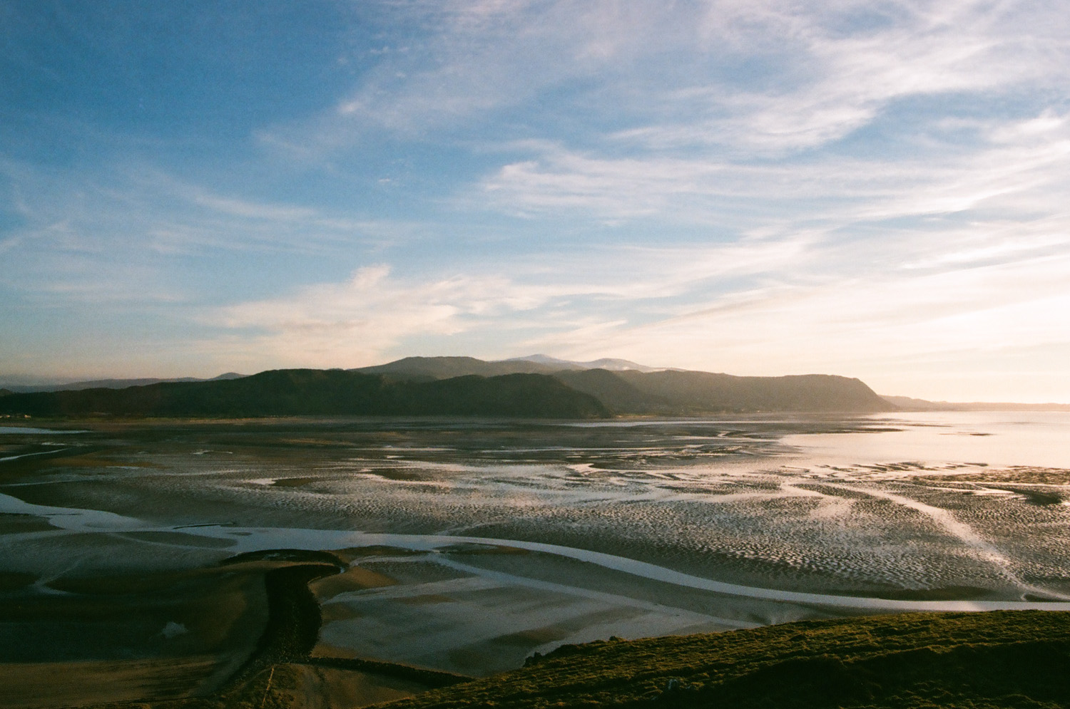 I love being alone in nature and I climbed up this hill, the Great Orme, to watch the sun set, armed with my film camera • Llandudno, Wales •