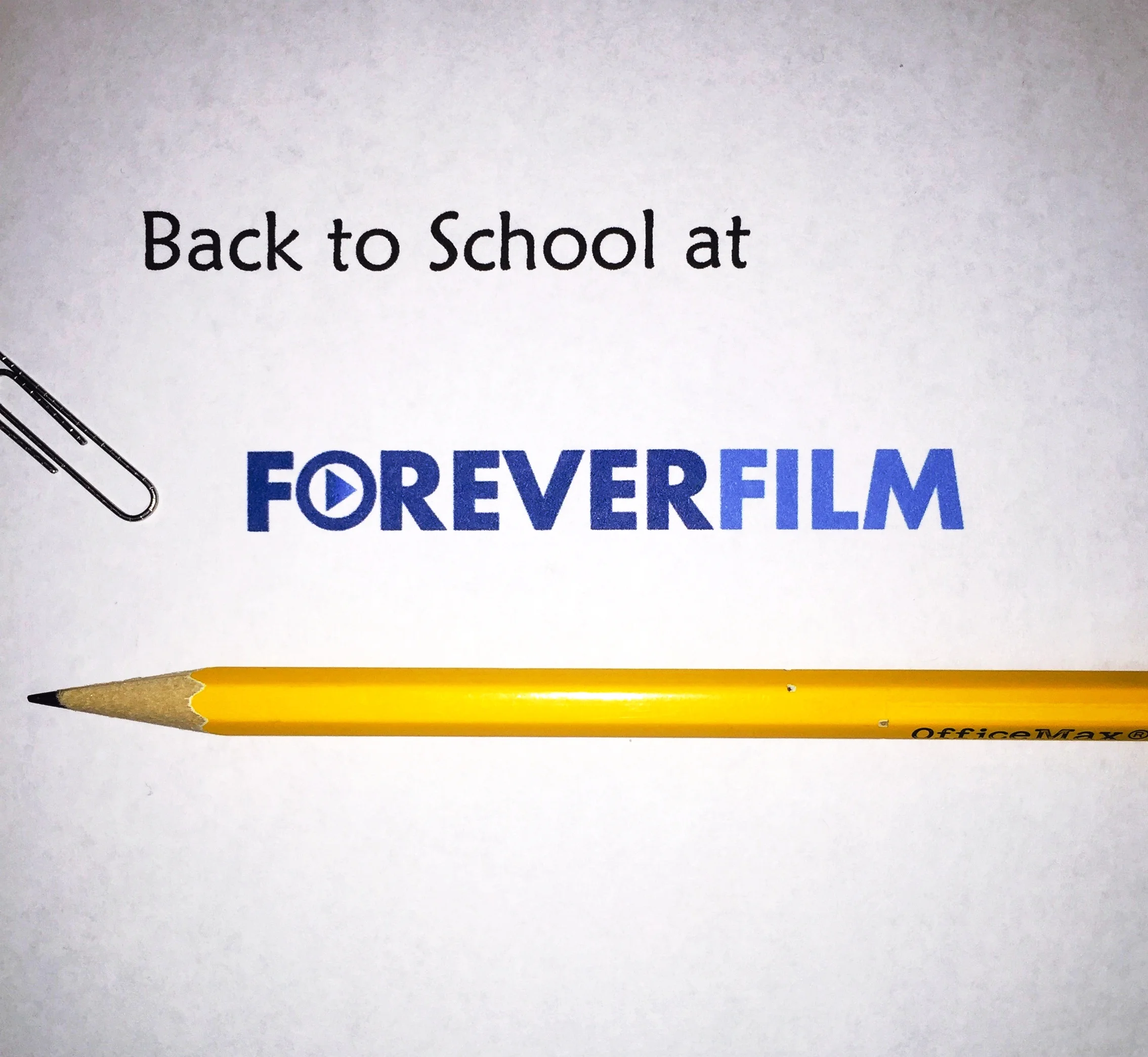 Back to School at FOREVER FILM