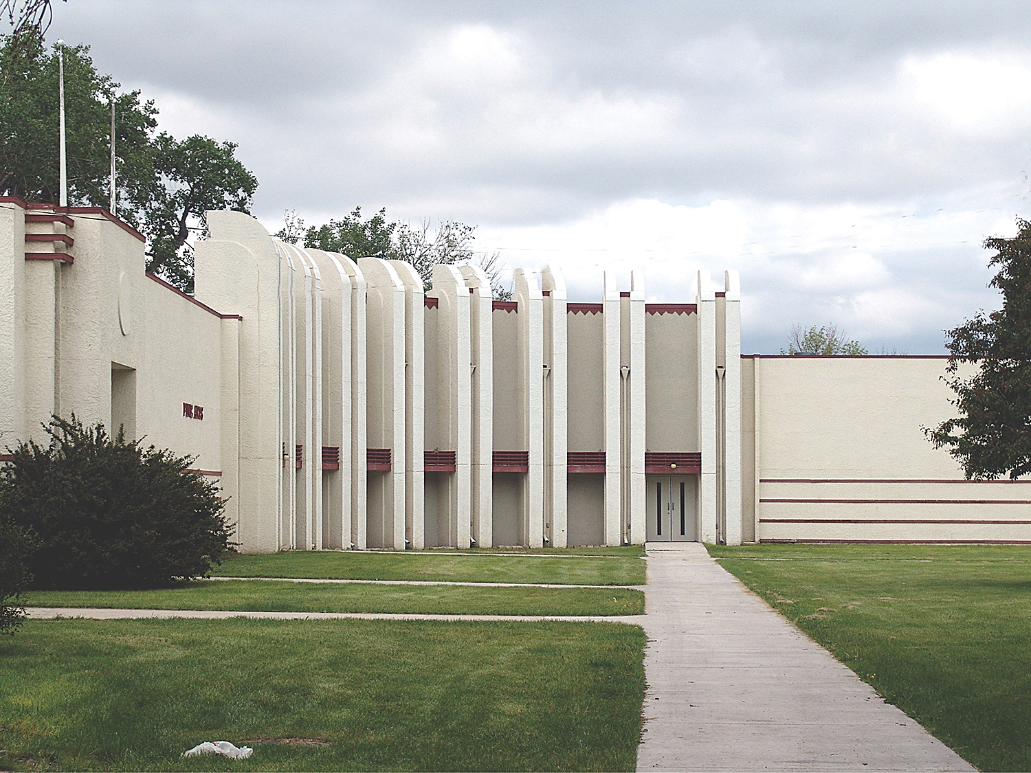 The Fine Arts Building is another example on the fairgrounds. Photo by Ben Chovanak.