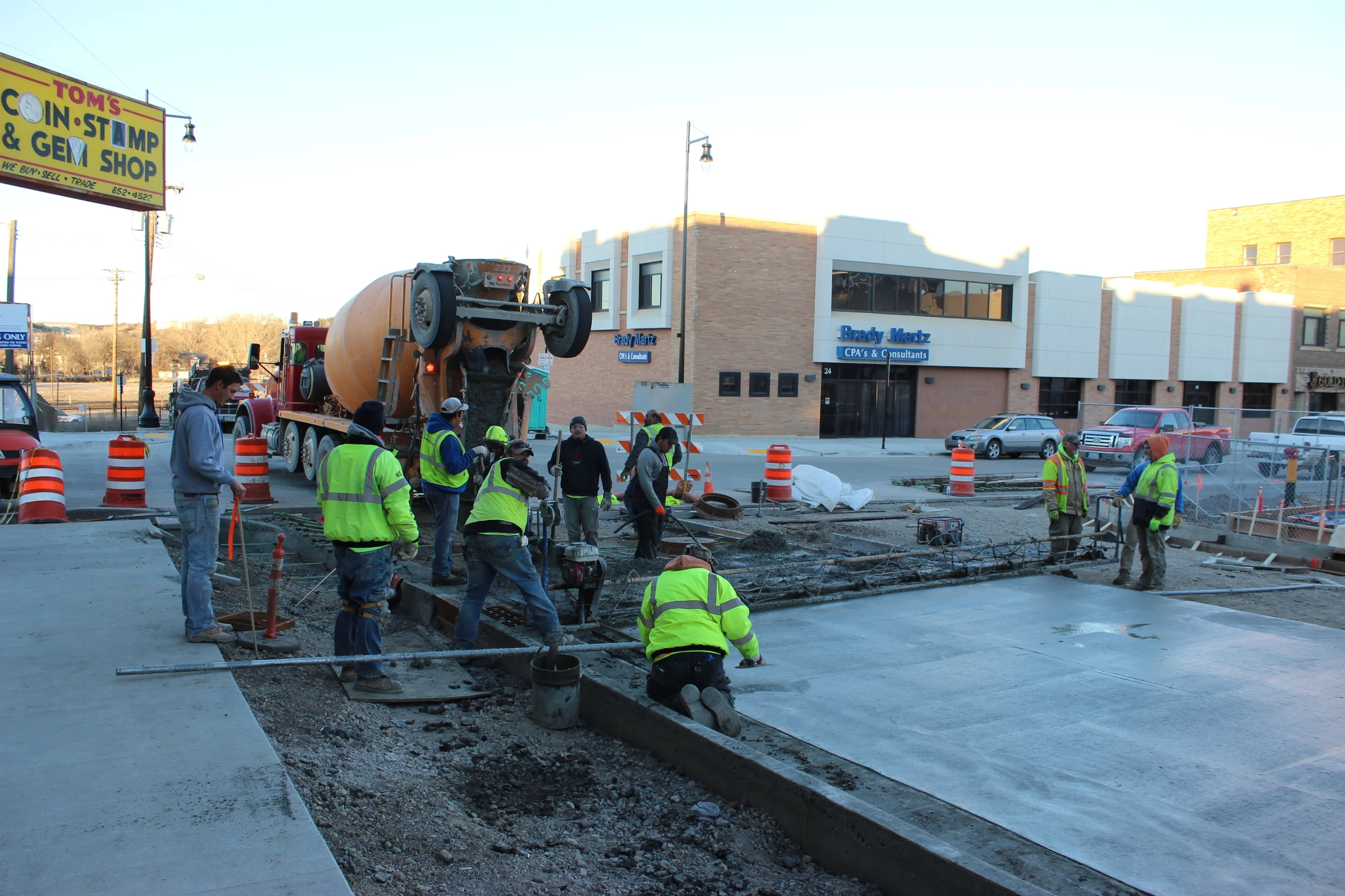 Dealing with the public during a large infrastructure project