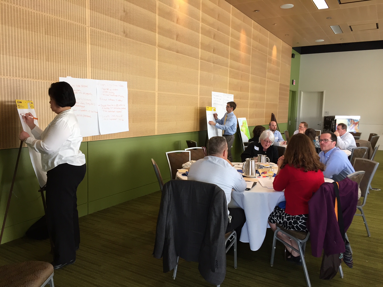 Smart Growth America workshop. Photo by Kristine Bunnell. 