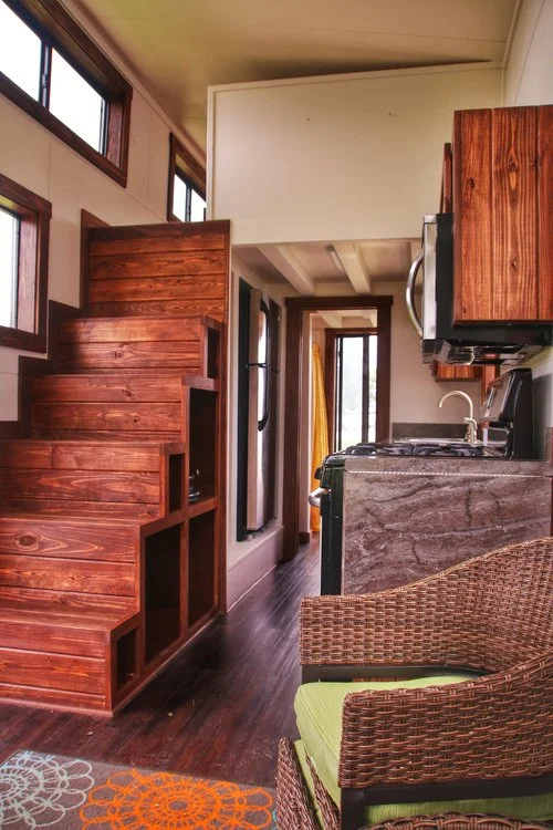 QUALITY INTERIOR FINISHES ARE A KEY SELLING POINT FOR ECOCABINS’ “MORRISON” HOME. PHOTO CREDIT: ECOCABINS.