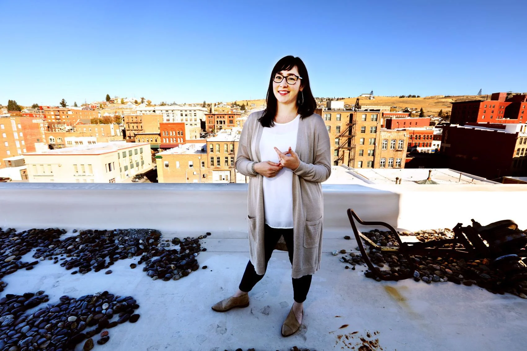 Julia Crain: "The place I wanted to be an urban planner was here." Meagan Thompson, The Montana Standard