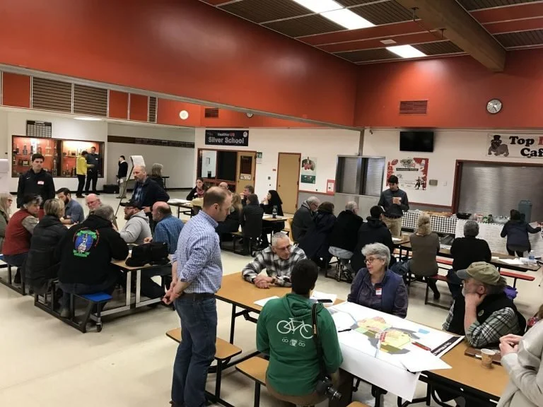CAPP Team at a workshop at a local high school in Willamina, Oregon in March 2017. Photo courtesy of the CAPP team.