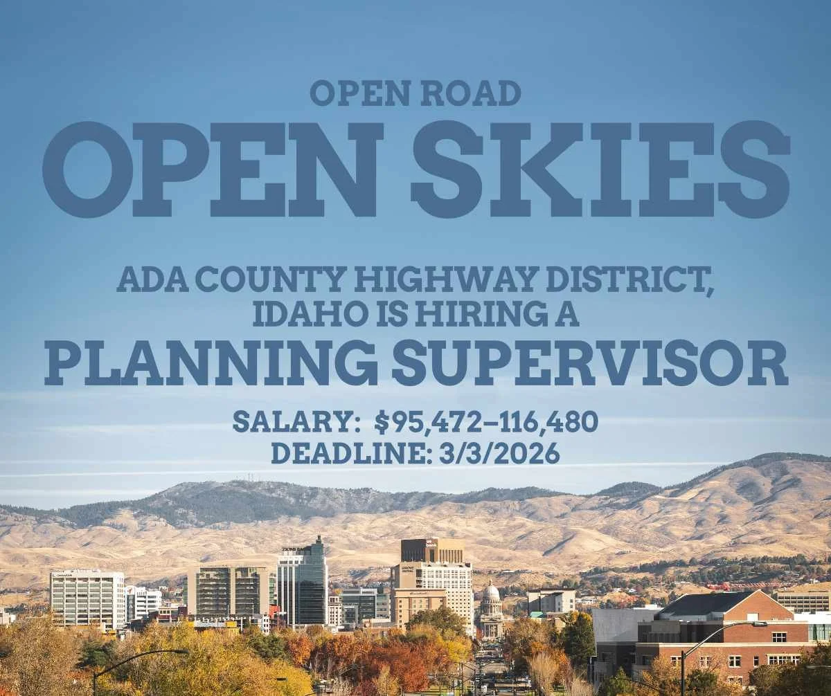 Planning Supervisor - Ada County Highway District - Boise, Idaho