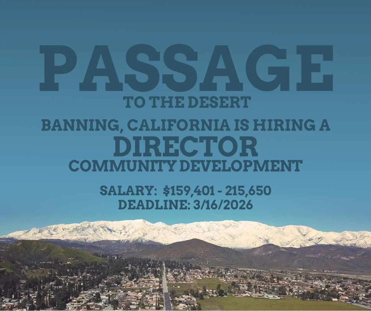 Community Development Director - Banning, California
