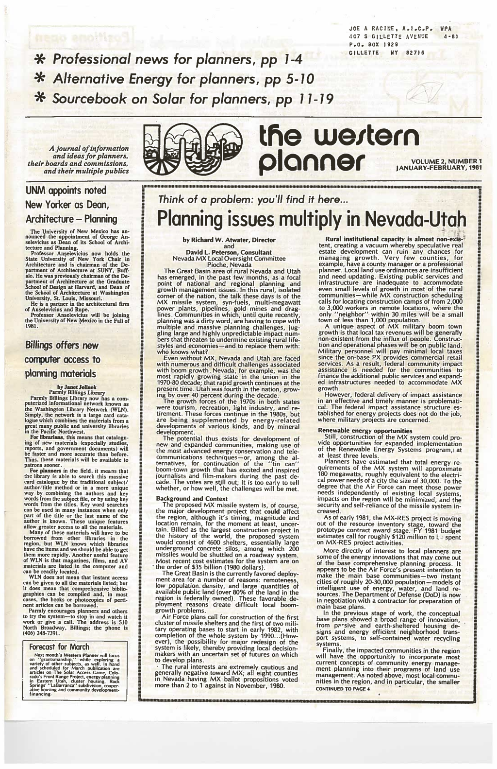1981, Issue 01