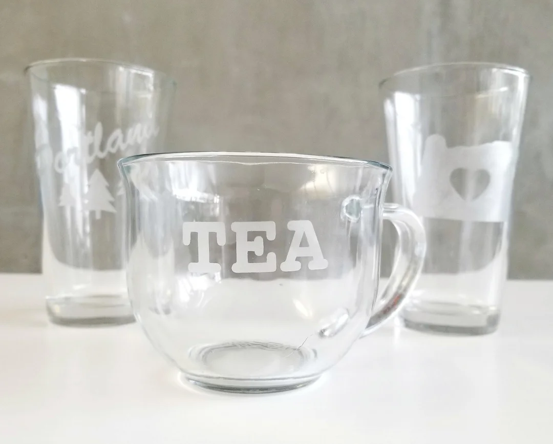 Glass Etching Workshop