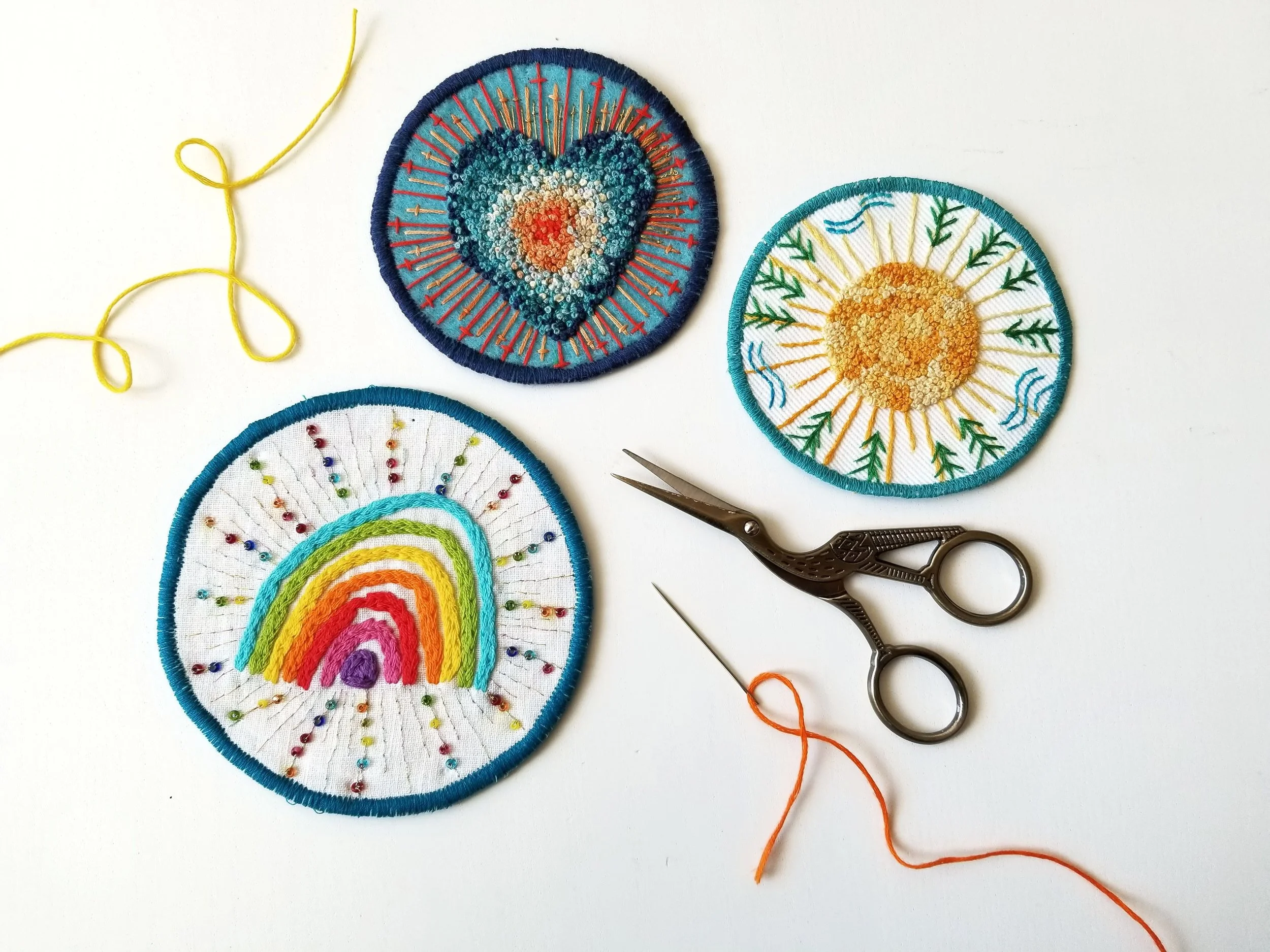 DIY Embroidered Patch Workshop