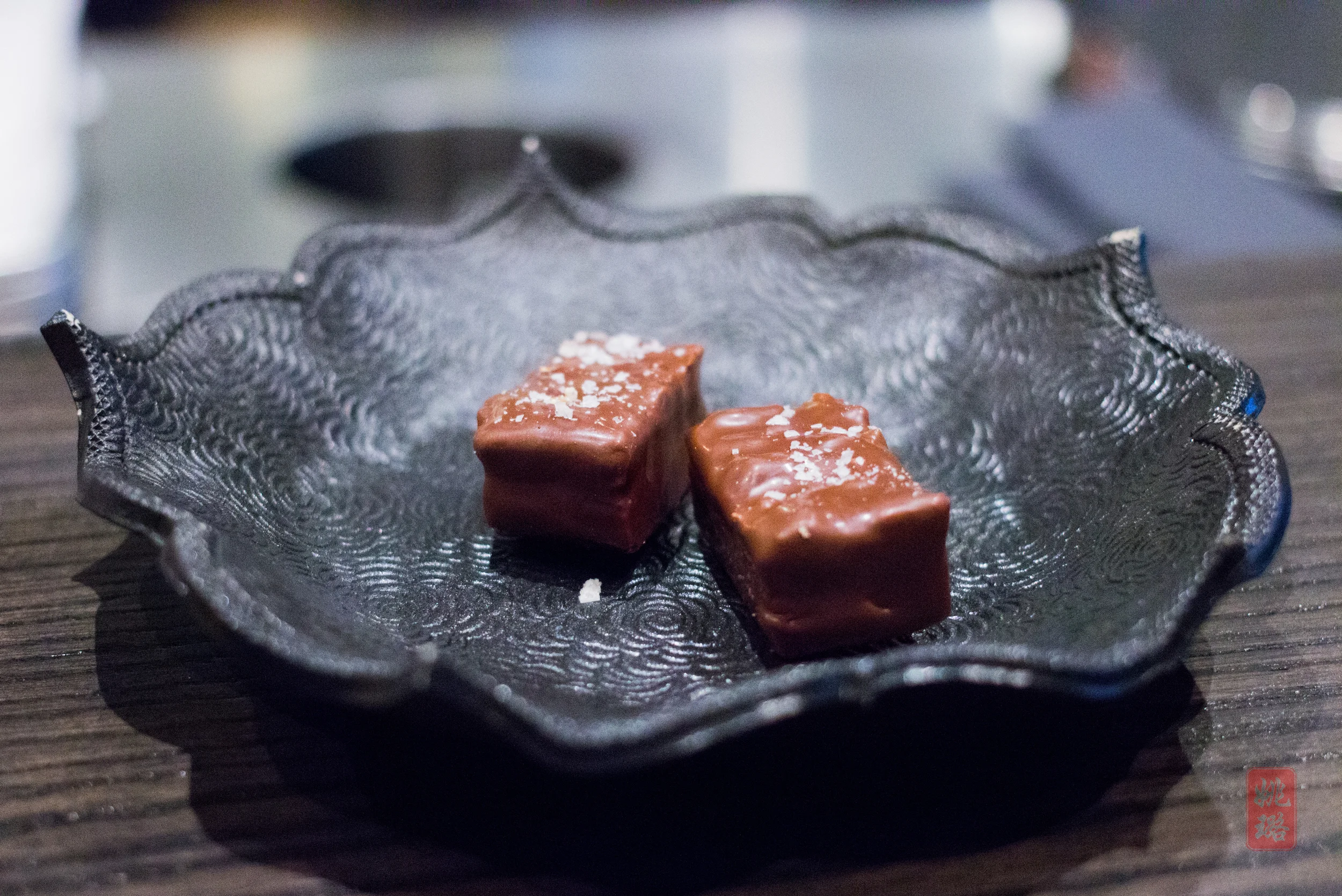 Foie gras - black walnuts, pretzel, marshmallow