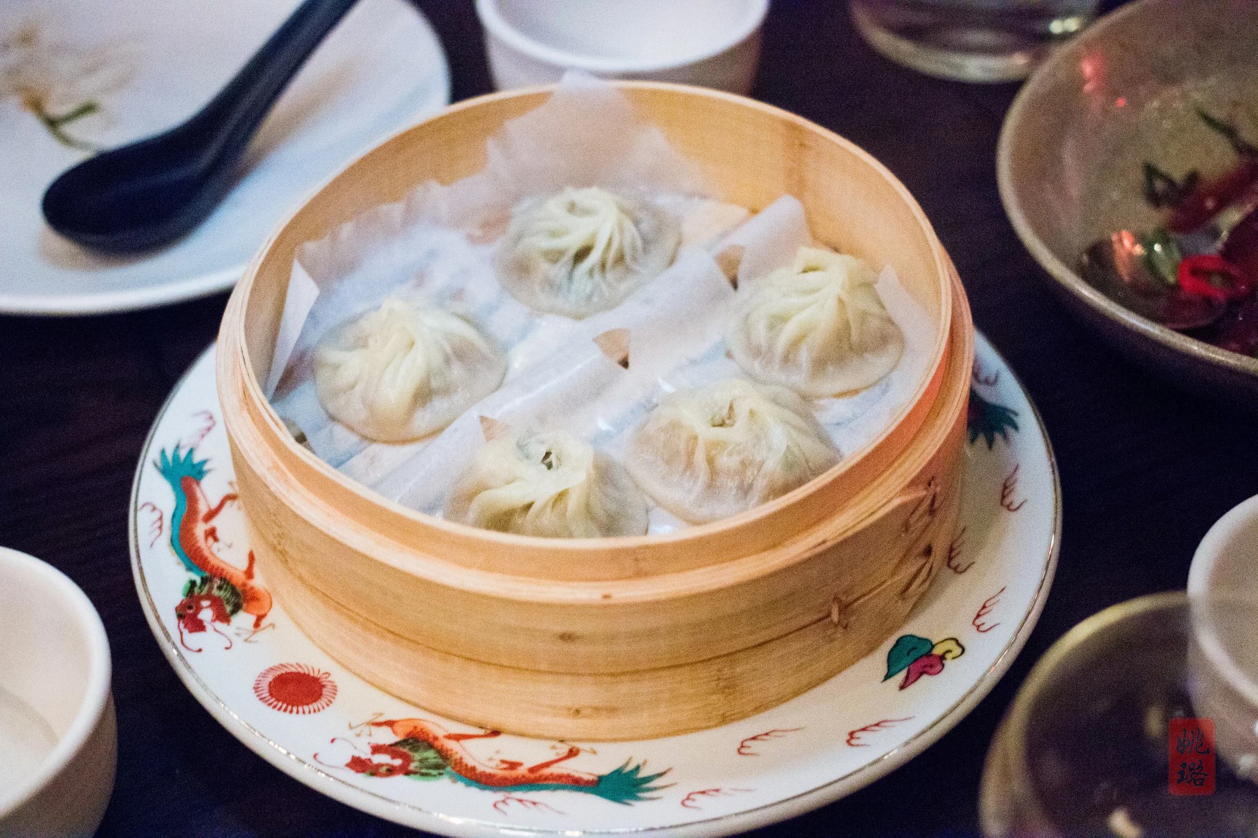 Xiao long bao - pork and crab soup dumplings