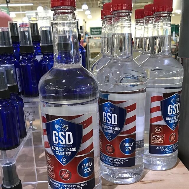 Recipe for disaster? Purchasing hand sanitizer in a 26 ounce bottle that looks exactly like vodka 😱😱