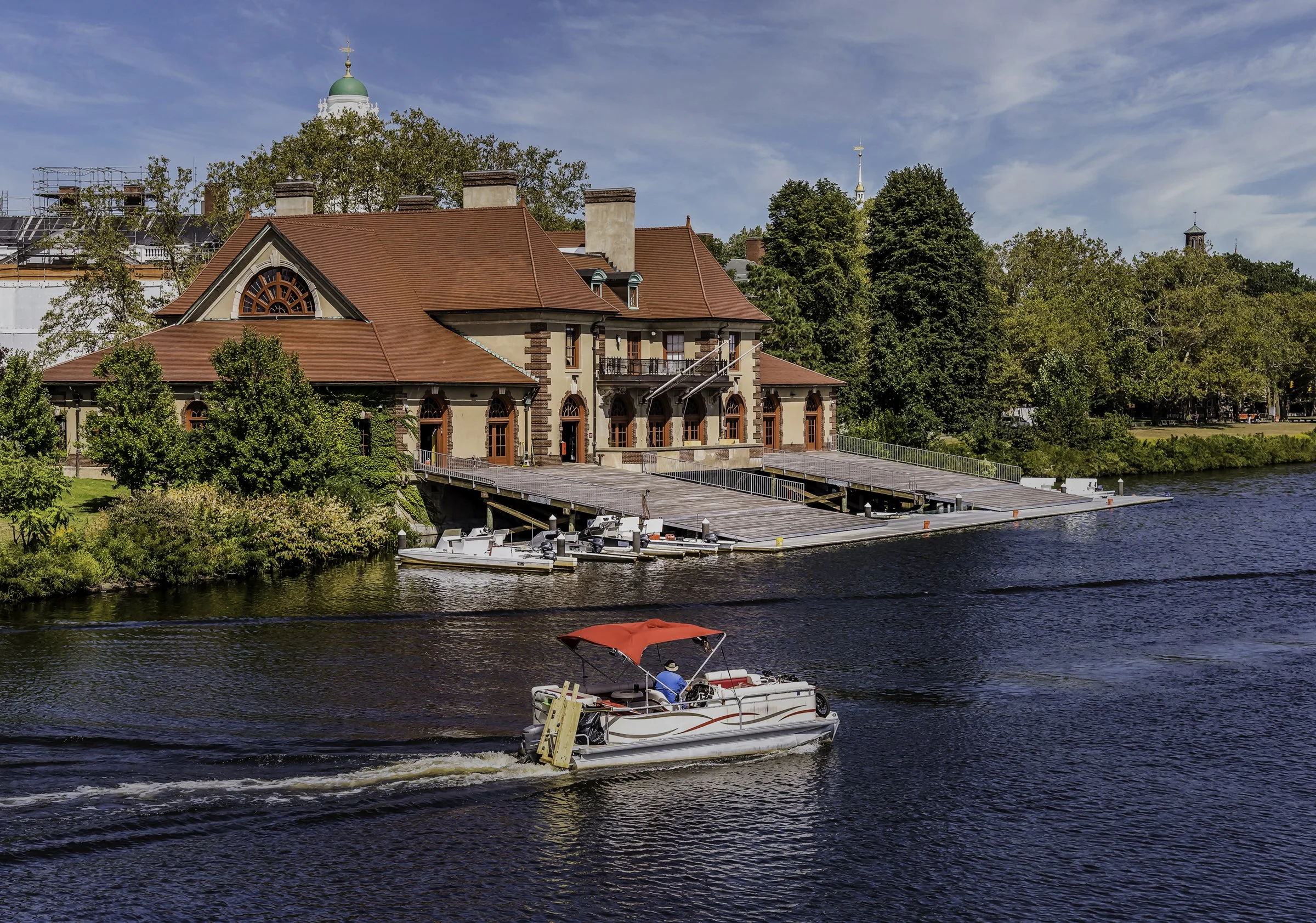 Weld Boathouse on the Charles River - Cambridge