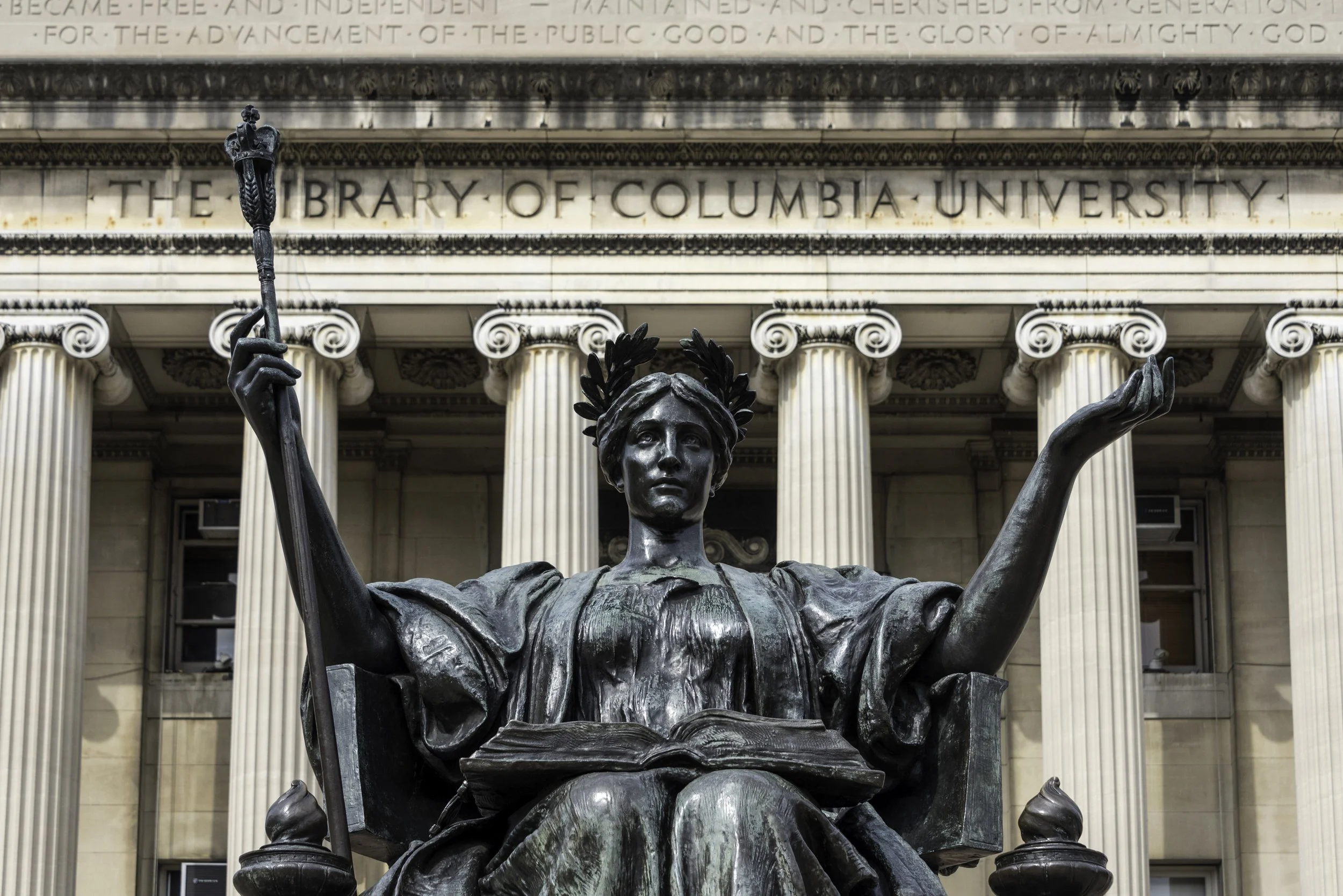 Alma Mater Statue at Columbia University - New York City