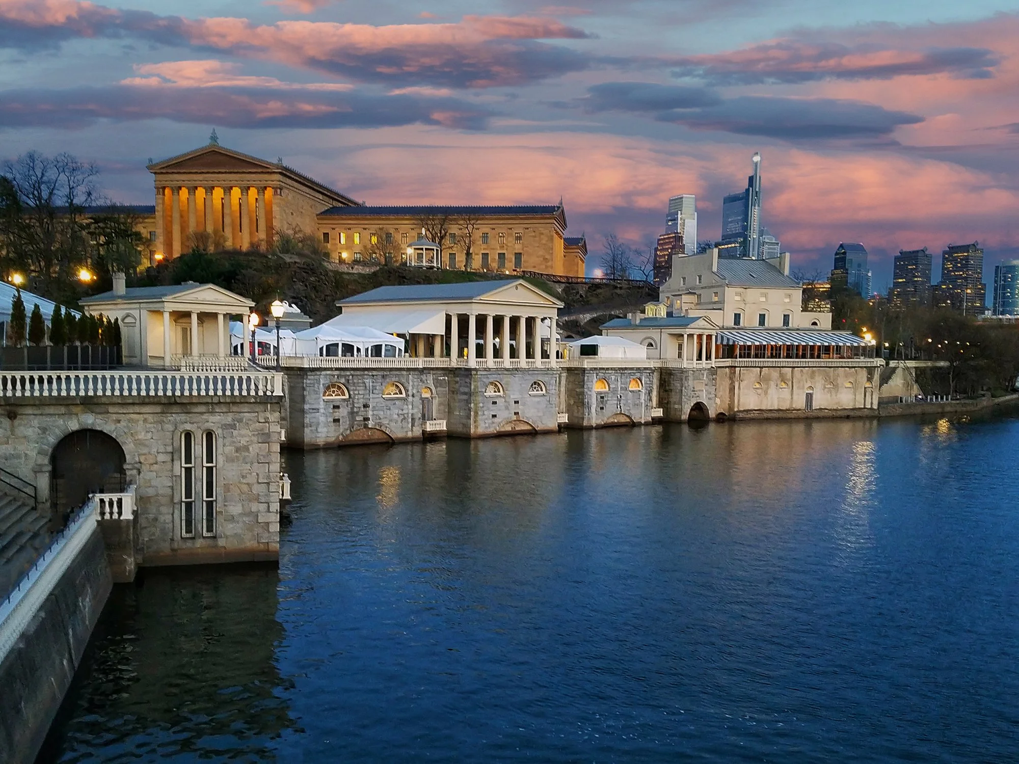 Philadelphia Waterworks at Fairmount Park - Philadlephia