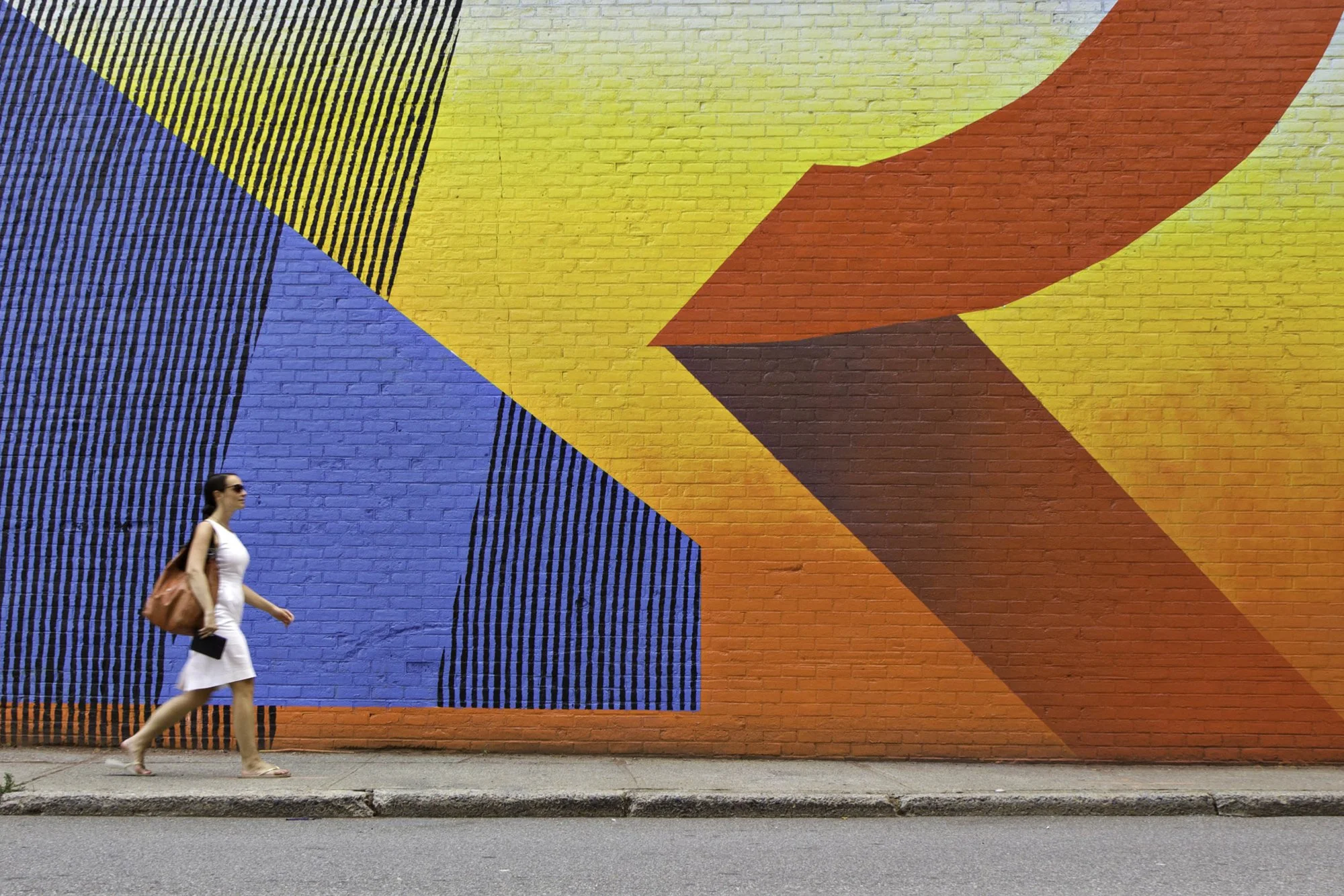 York Street Mural in DUMBO - Brooklyn