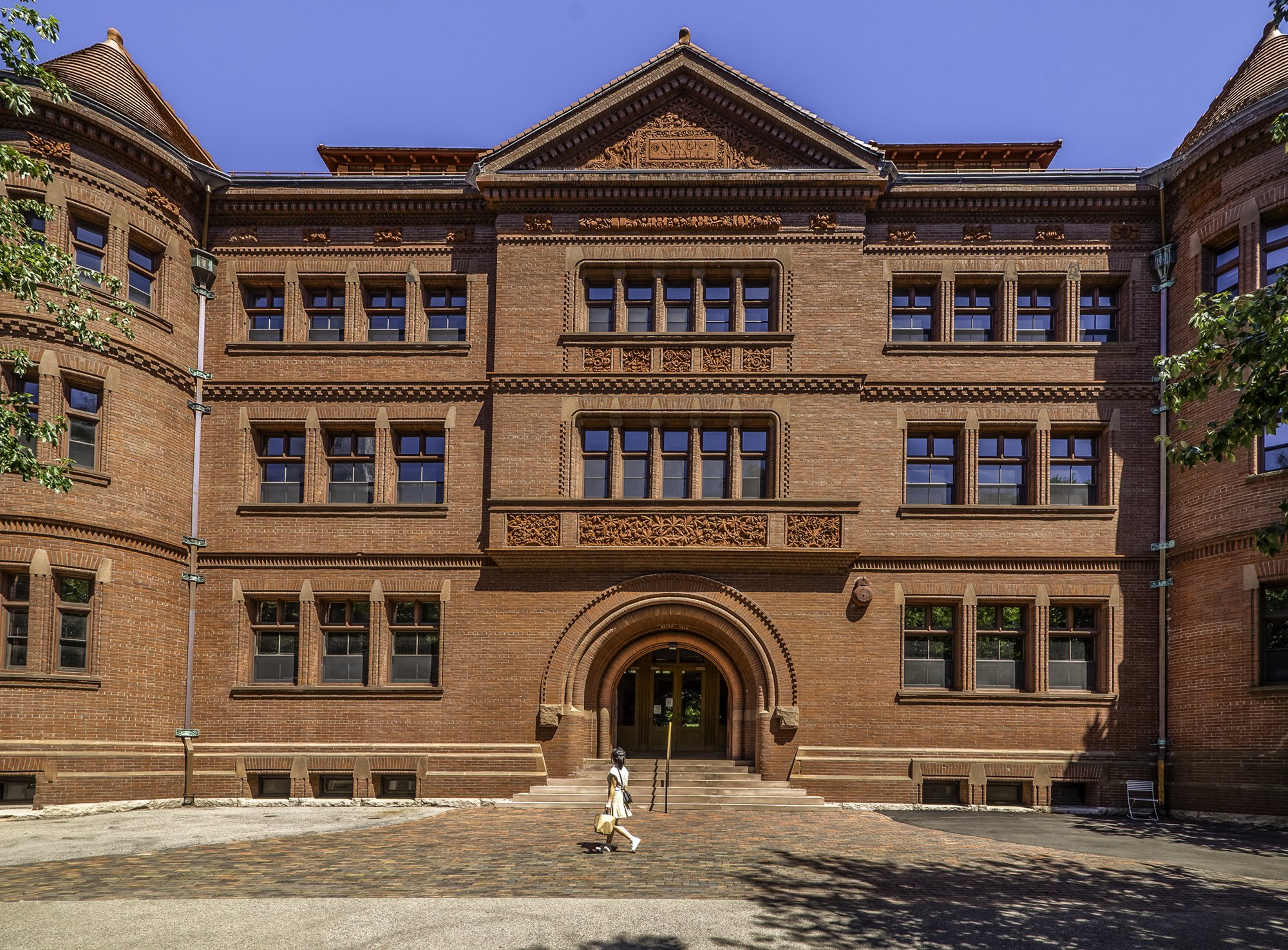 Sever Hall at Harvard Yard - Cambridge