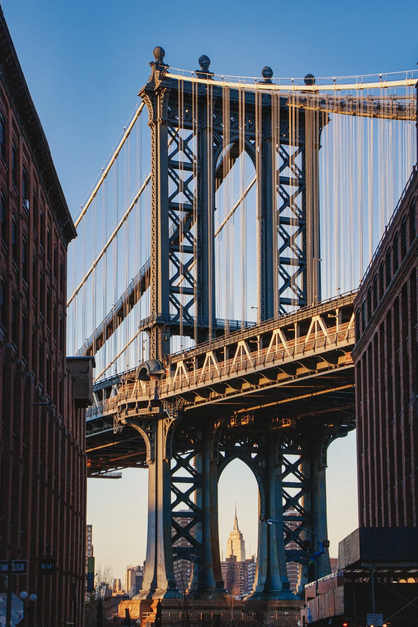 Manhattan Bridge from DUMBO - Brooklyn