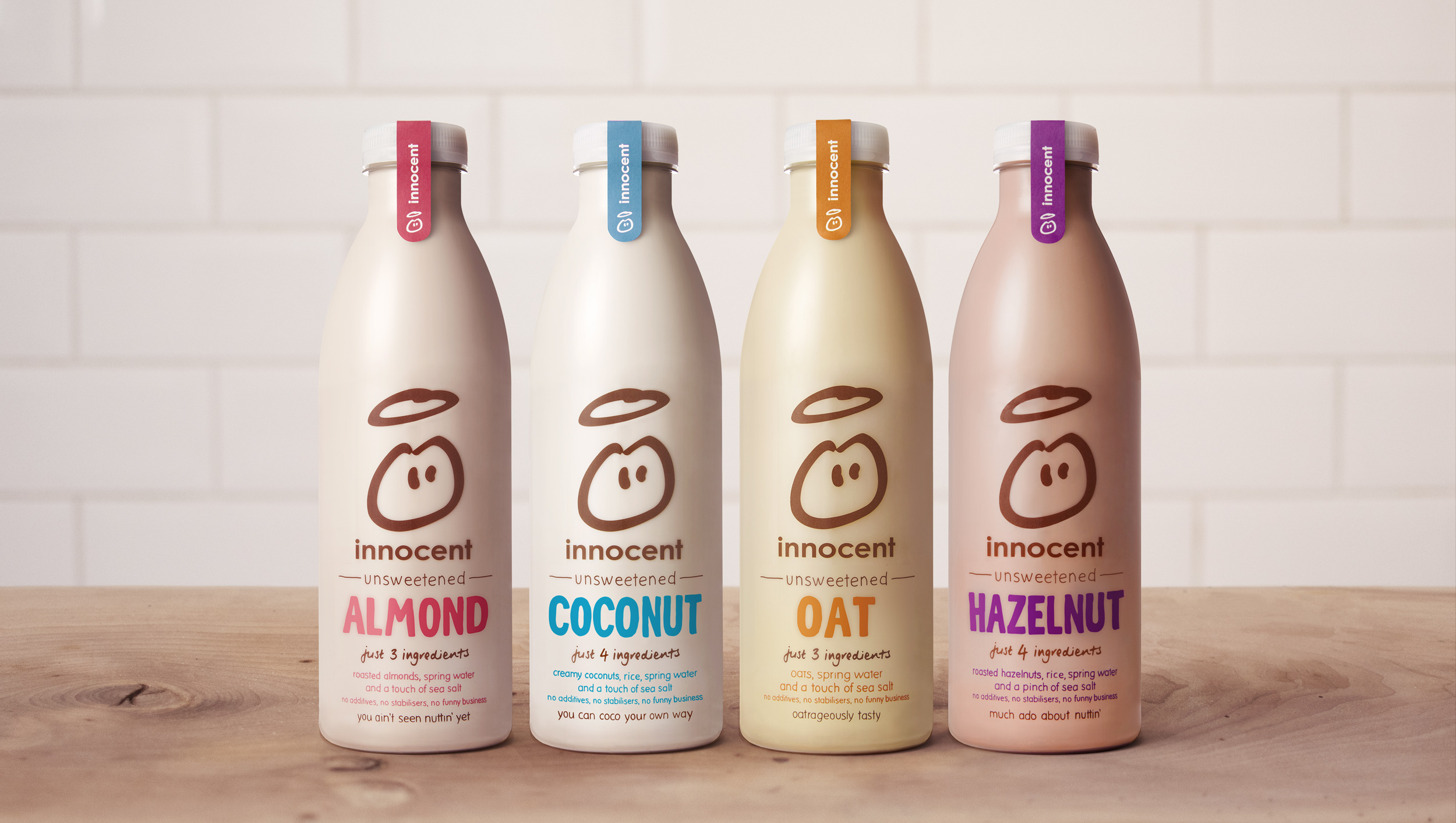 Using a structured, typographic design on the front of pack, I was able to achieve a paired-back aesthetic, while communicating several tiers of information about the product. All of the lettering was drawn by hand, in a style which lends itself to