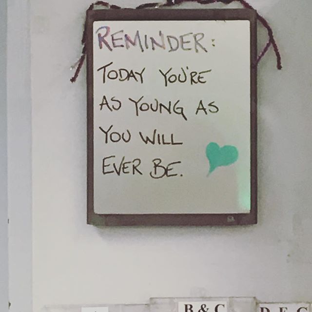 ❤️Take the trip... read the book... do the teacher training ... do that thing you&rsquo;ve always wanted to do.!! ✌️❤️ ...A reminder from the Melbourne public transportation desk 🙌#yogaeryday #meditateeveryday #lakeconroeyoga #yogaonthelake #travel 