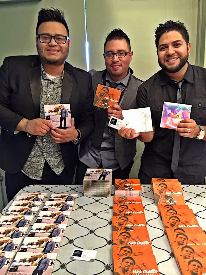 Randy, Charlie y Nick Cedillo en Los Angeles CA.