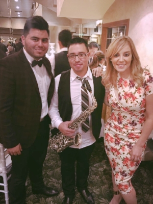 Abel, Rosie Rivera y Charlie Duran