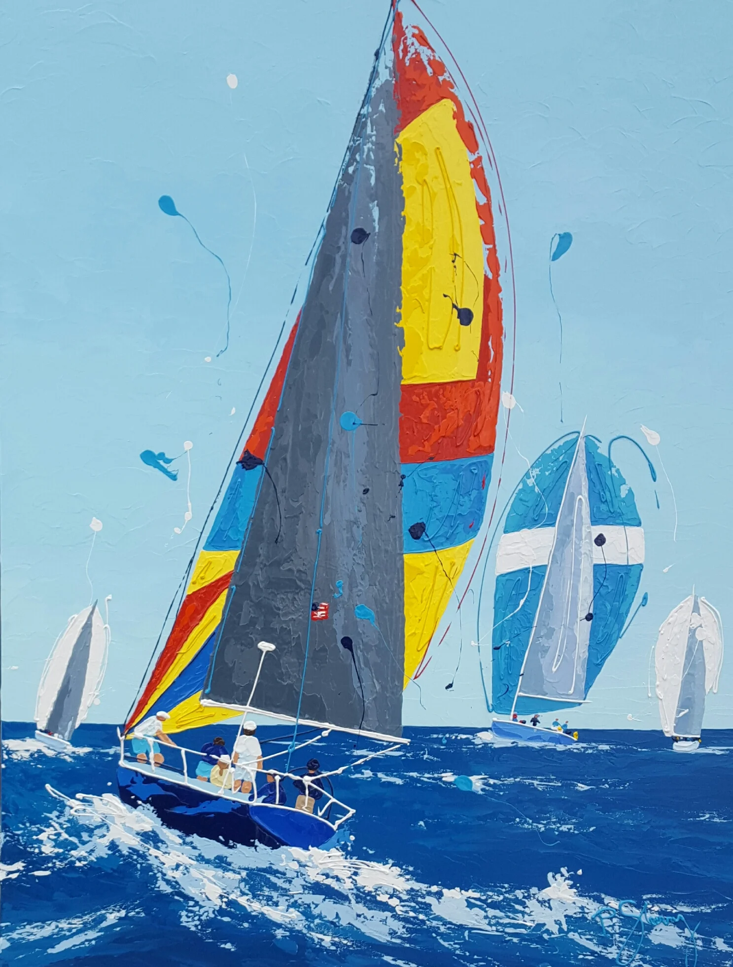 BOATS IN THE WATER