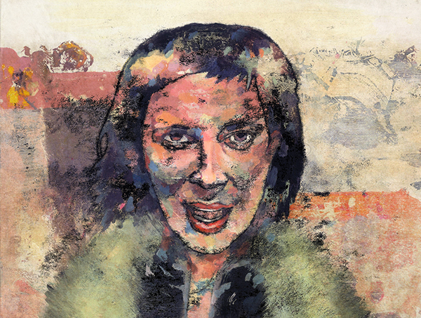 Illustration of Laetitia Sadier for Bantmag